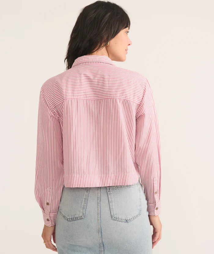 Mila Straight Hem Button Down