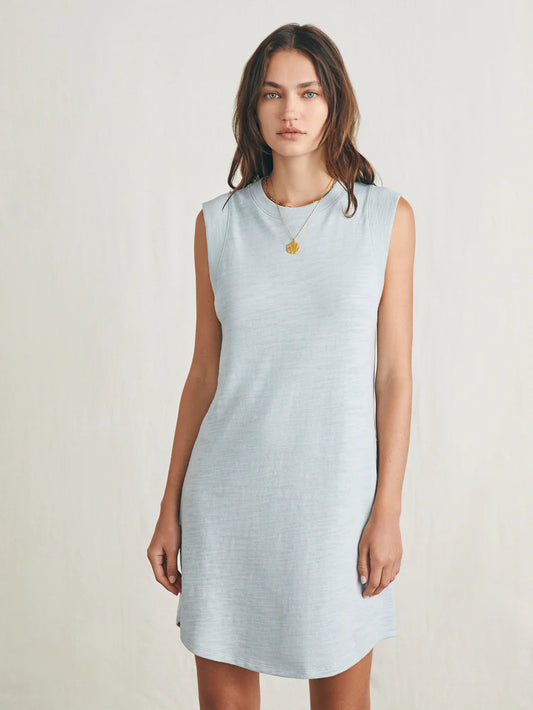 Sunwashed Slub Muscle Dress