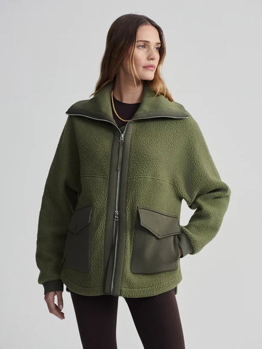 Eleanor Patch Pocket Fleece