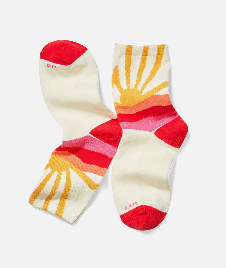 High Ankle Crew Sock