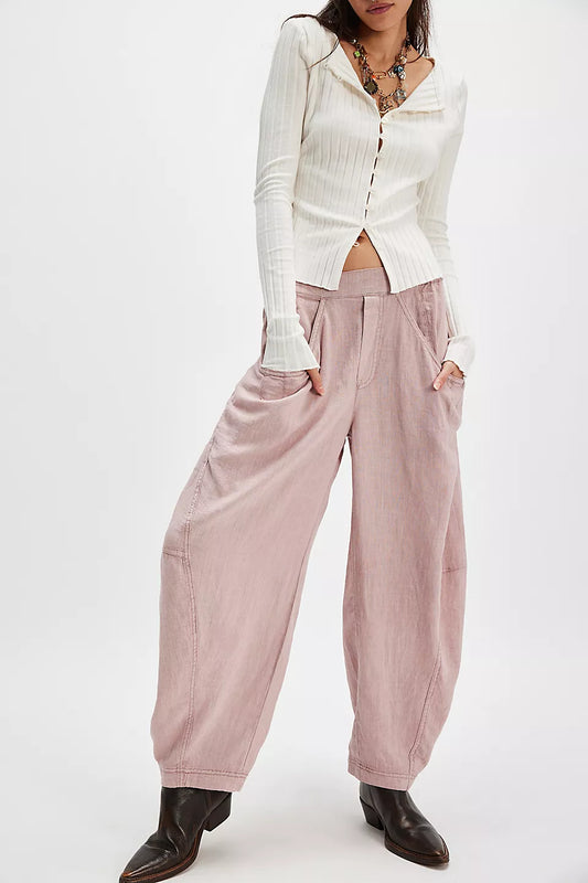 High Road Pull-On Barrel Pants