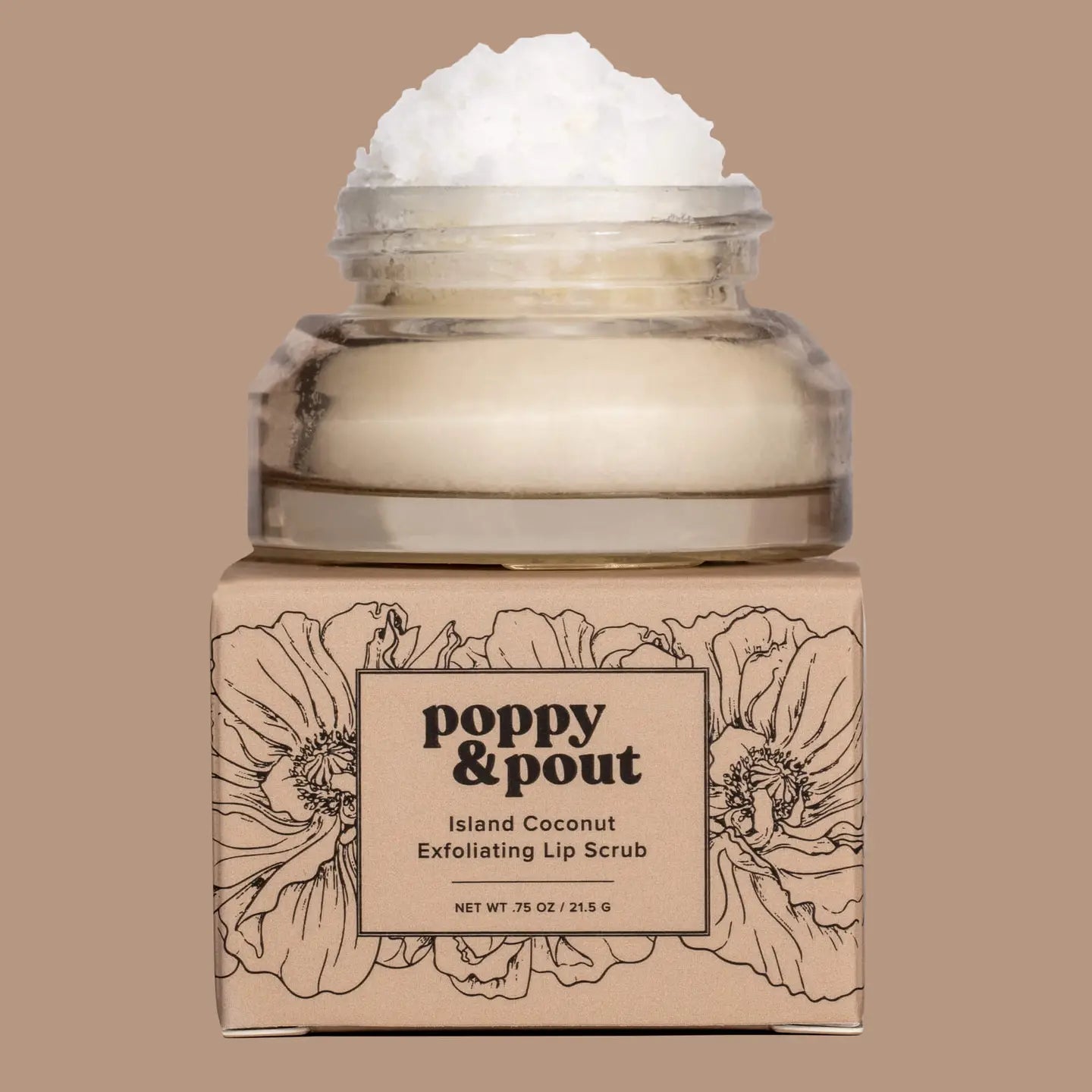 Poppy & Pout Exfoliating Lip Scrub