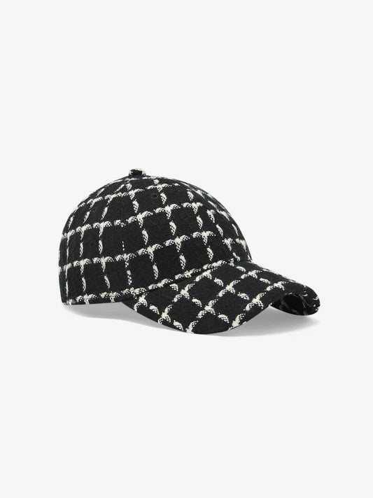 Elvin Mono Check Cap